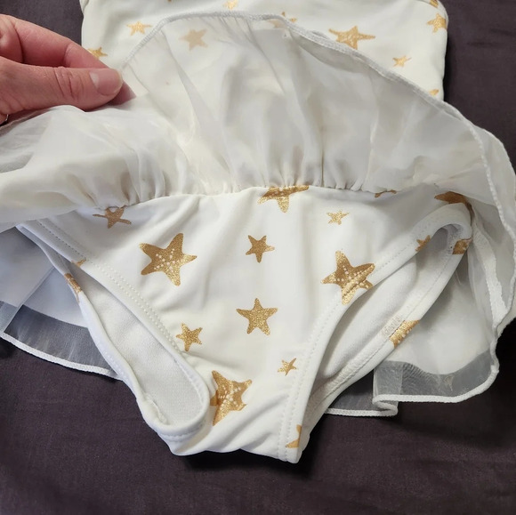 Girls little me one piece swimsuit size 6-9‎ months - Picture 4 of 8